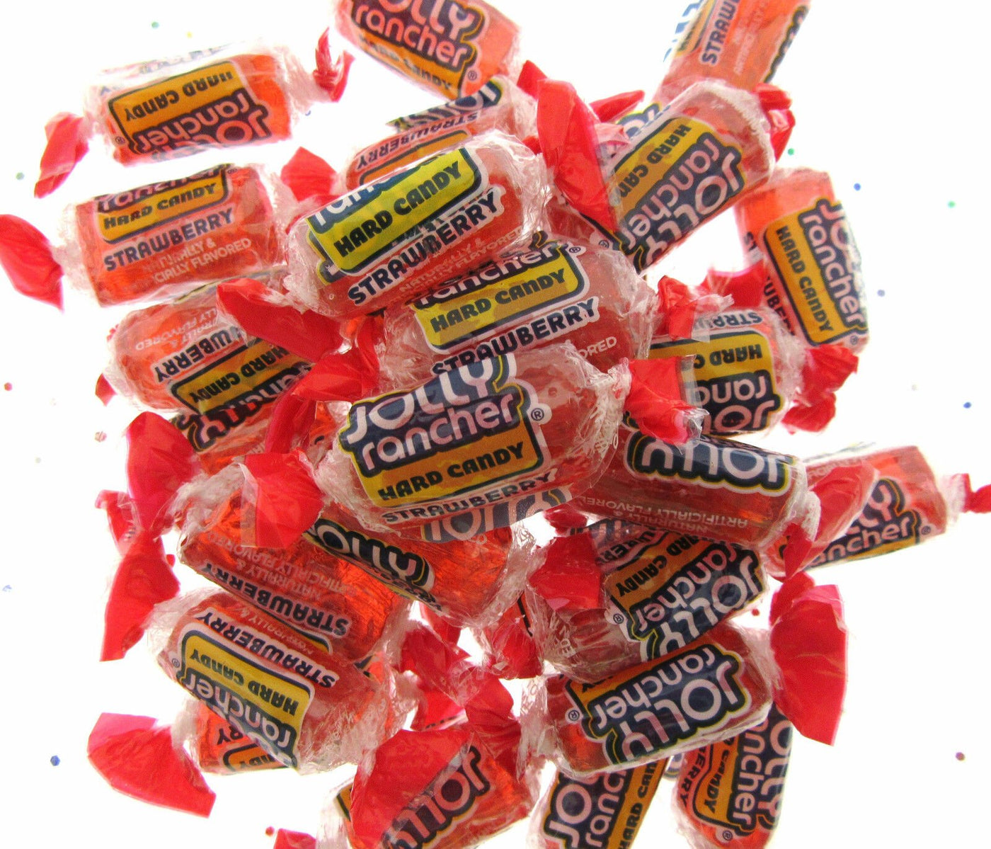 Jolly Rancher Strawberry ~ 8oz hard candy Strawbarry ~ Half Pound sweets