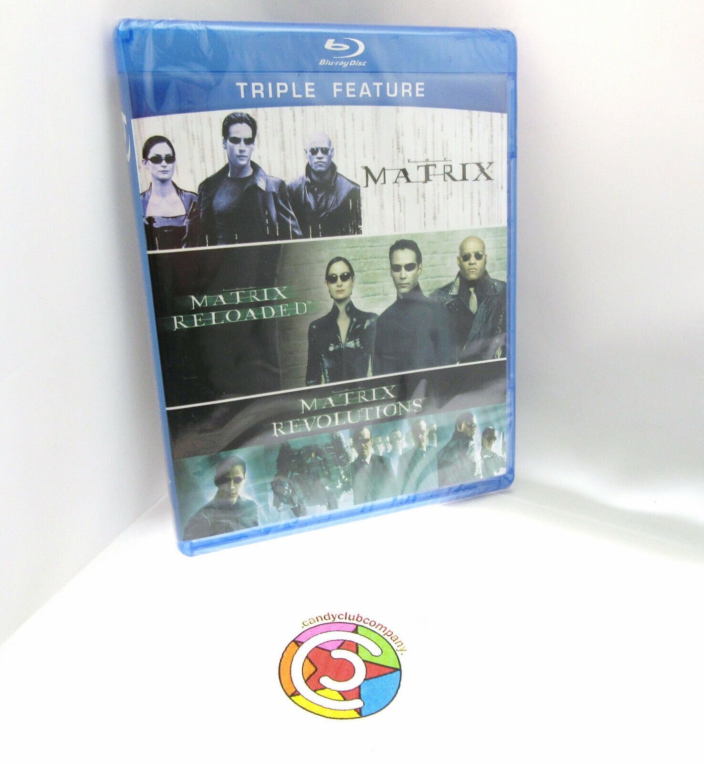The Matrix ~ 1,2 & 3 / 3 - Film Collection ~ New Blu-ray disc