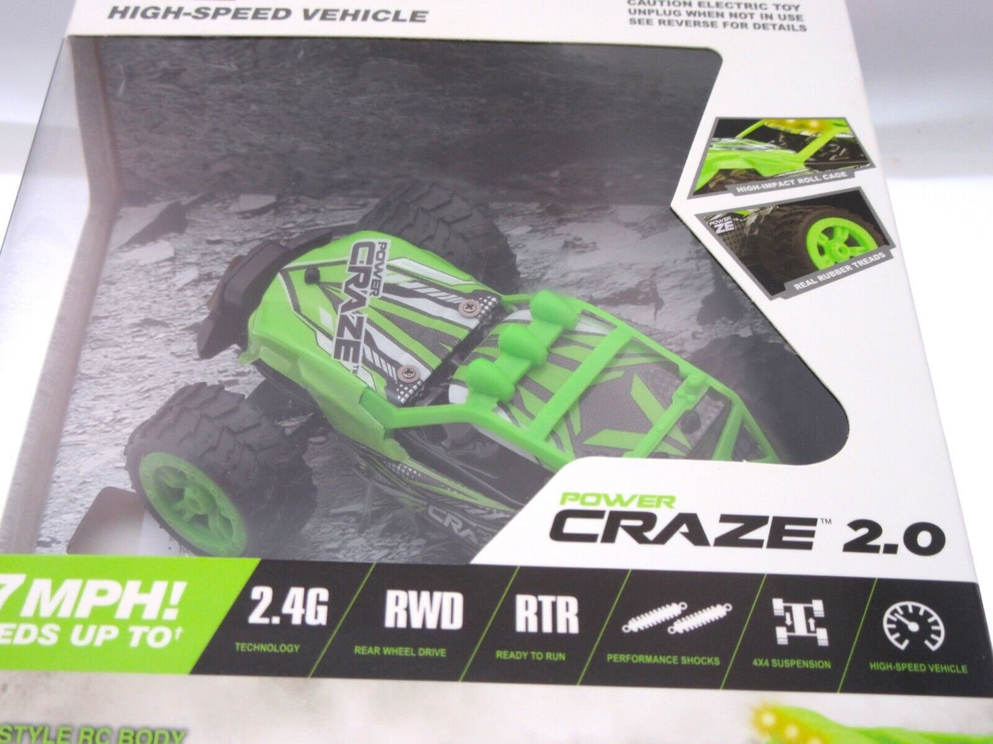 RC Buggy ~ Compact ~ Green ~ Trail Racers ~ Off Road