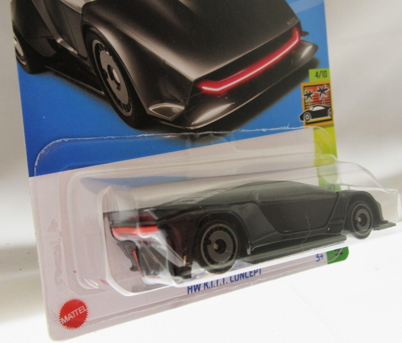 Hot Wheels ~ HW K.I.T.T. Concept Car ~ Kitt Car ~ Black ~ 1:64 Scale
