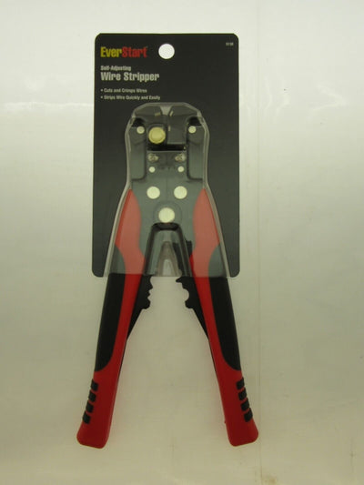 EverStart Self Adjusting Wire Stripper ~ Tool Strips Cuts & Crimps Wires