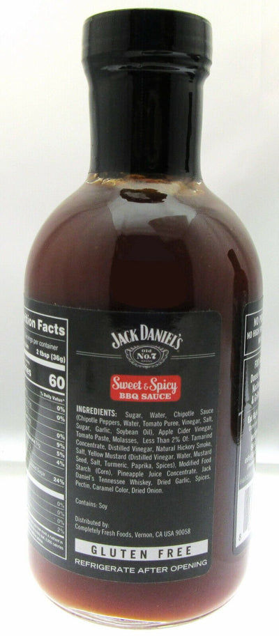 Jack Daniel's ~ Sweet & Spicy - 19.5oz - BBQ Barbeque Sauce