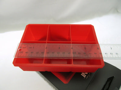 Ice Tray ~ 2 inch Cubes ~ Flexable ~ By Houdini