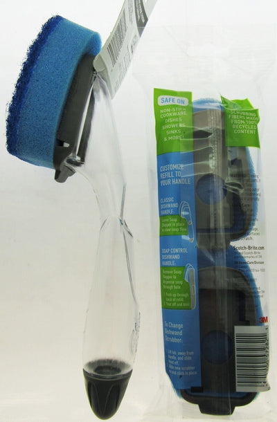 Scotch-Brite Dishwand Soap Dispenser Non Scratch Scrubber Refill Kitchen Scour2