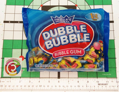 Dubble Bubble Original 16oz Double Bubble Gum Chewing ~ one pound bag