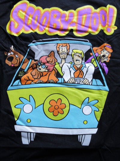 Scooby-Doo Small Black T-Shirt Scooby Doo & The Gang Size S ~ T Shirt