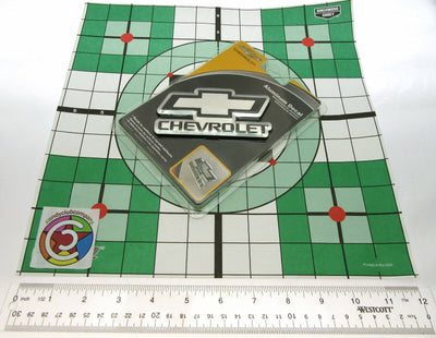 Chevy Aluminum Decal ~ By Chroma ~ Exterior Decal