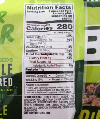 Bigs Vlasic Dill Pickle Sunflower Seeds 2 (3.63oz) bags Seasoning Snack Food!