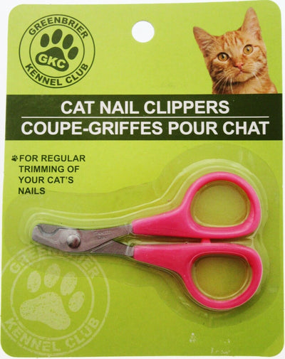 Cat Nail Clippers by Greenbrier Kennel Club  ~ Pet Claw Care - Pink