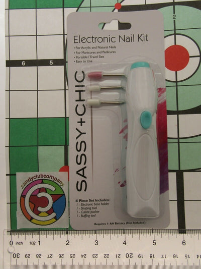 Electric Nail Kit Manicure Pedicure Acrylic and Natural Nails File Travel Size G