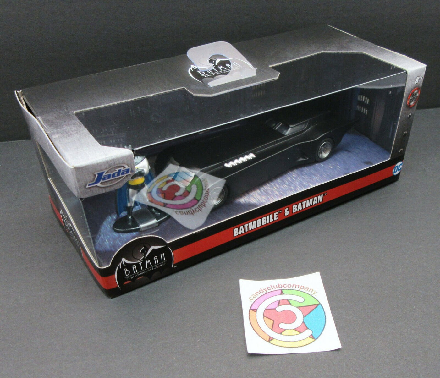Batmobile & Batman Animated Series ~ 1:50 scale ~ Diecast Car