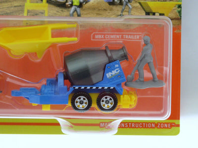 Hitch & Haul Matchbox ~ Dump Truck / MBX Cement Mixer ~ Gray ~ 1:64 scale