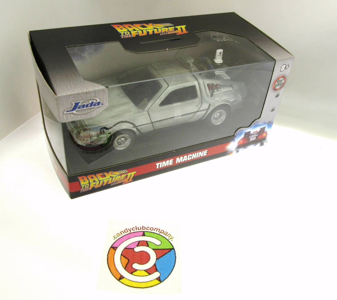 Back to the Future 2 ~ Time Machine ~ Metals Die Cast Car ~ 1:32