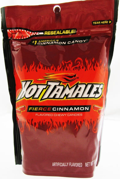 Hot Tamales Fierce Cinnamon Chewy Candy 10oz bag