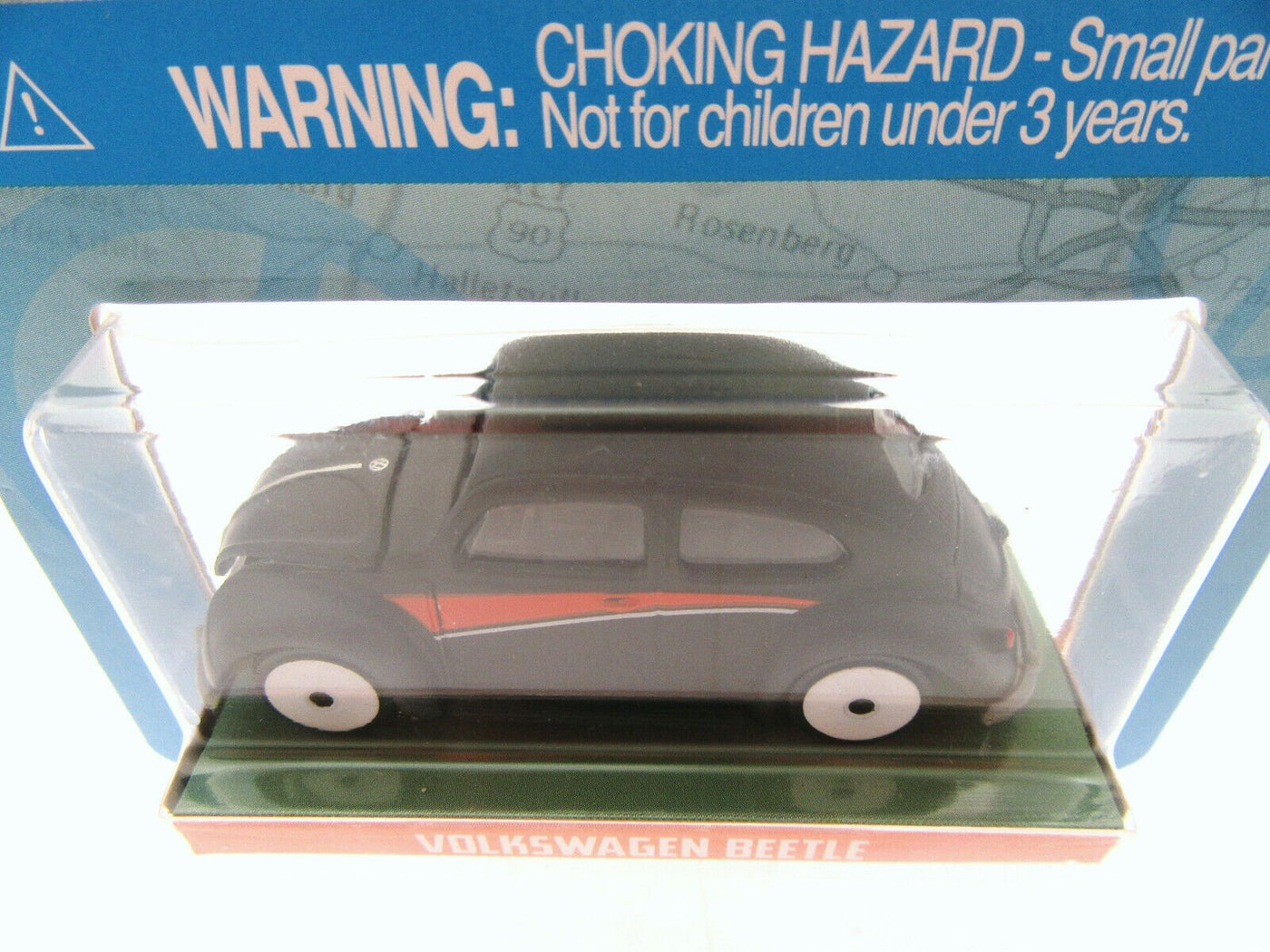 VW Beetle ~ Punch Buggy ~ Black ~ 1:55 Scale