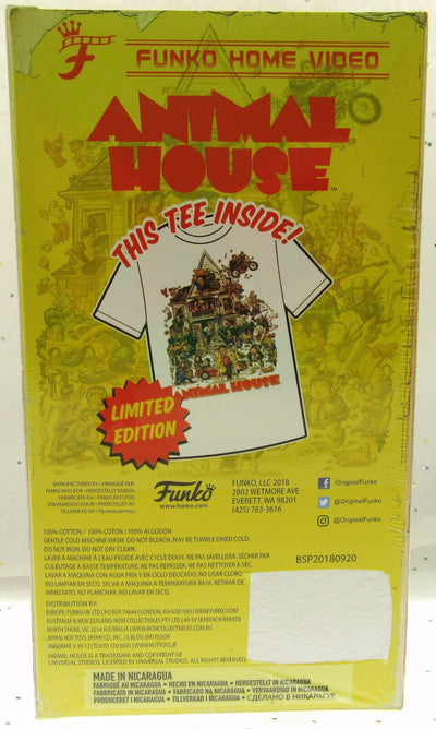 Animal House Tee Shirt ~ Size Large ~ Censored Version for the Public
