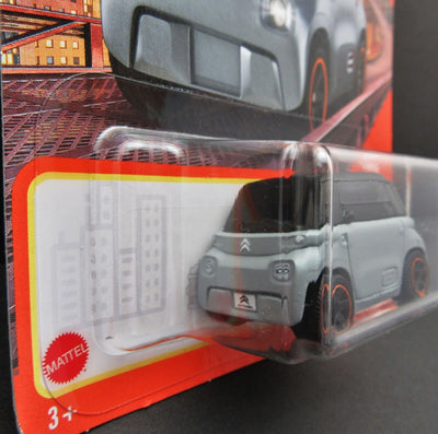 Citroen AMI Gray ~ Electric Urban Mobility Quadricycle ~ 1:64 Scale ~ Matchbox