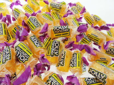 Jolly Rancher Peach 1 lb hard candy ~ One Pound Candy ~ NEW FLAVOR