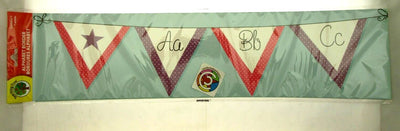 Teaching Tree Alphabet Border Educational Poster - Blue