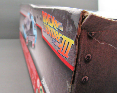 Back to the Future 3 ~ DeLorean Time Machine ~ Metals Die Cast Car ~ 1:24 BB