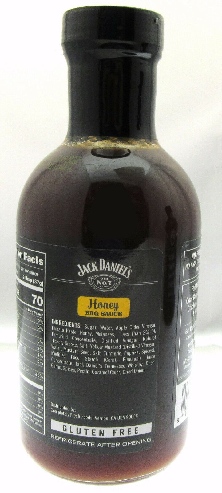 Jack Daniel's ~ Honey - 19.5oz - BBQ Barbeque Sauce