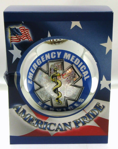 Emergency Medical Services Christmas Tree Ornament ~ American Pride