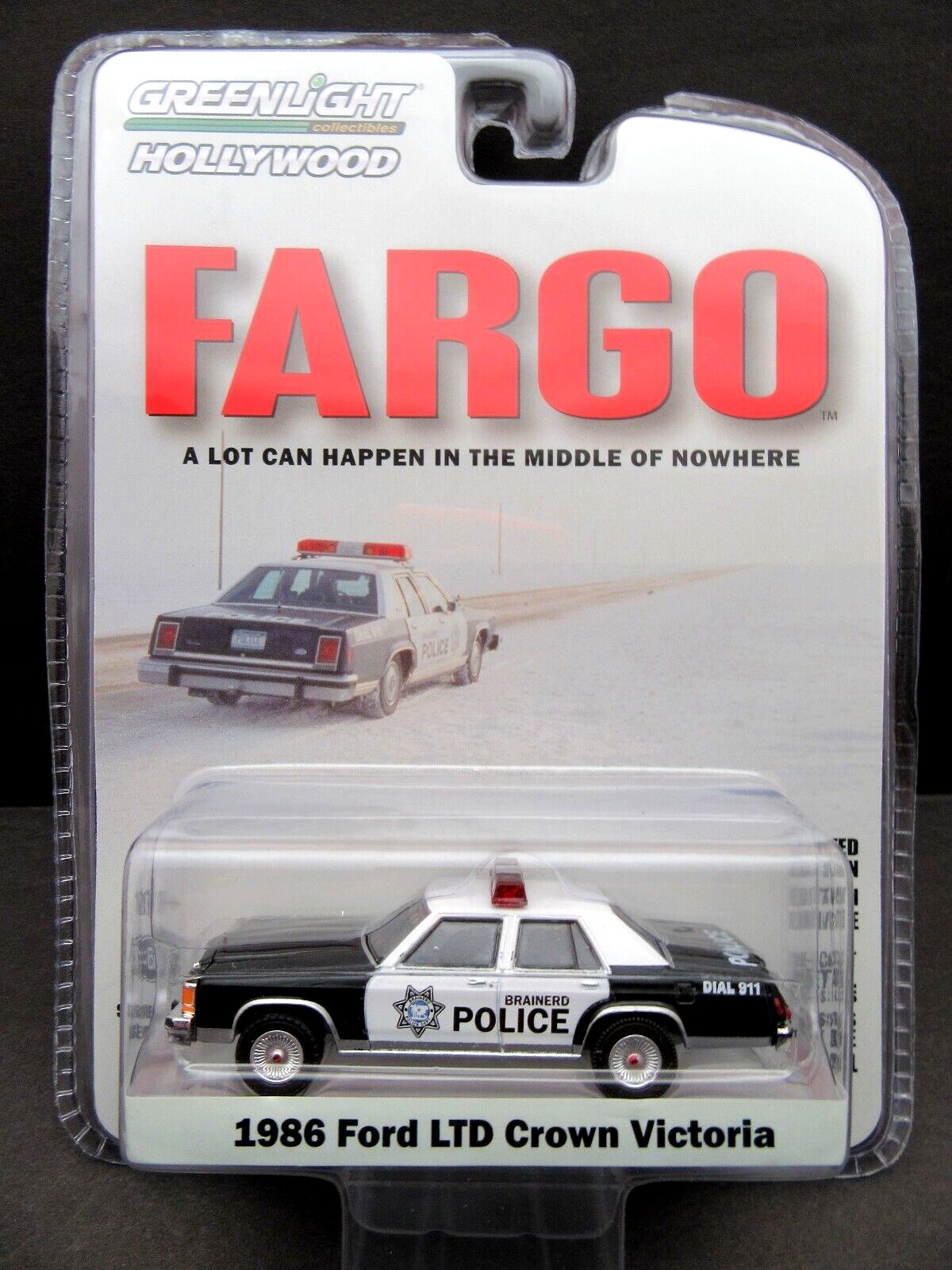 Greenlight Collectables FARGO ~ 1986 Ford LTD Crown Victoria ~ Die Cast