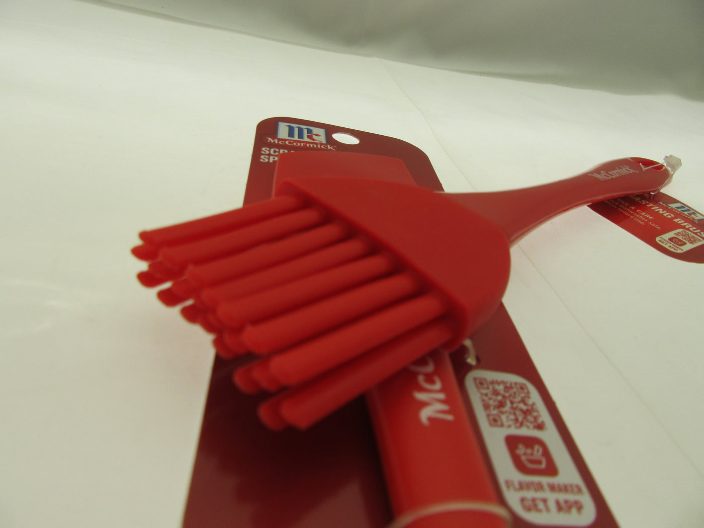 McCormick Silicone Basting Brush Silicone Double Spatula RED Essentials Kit