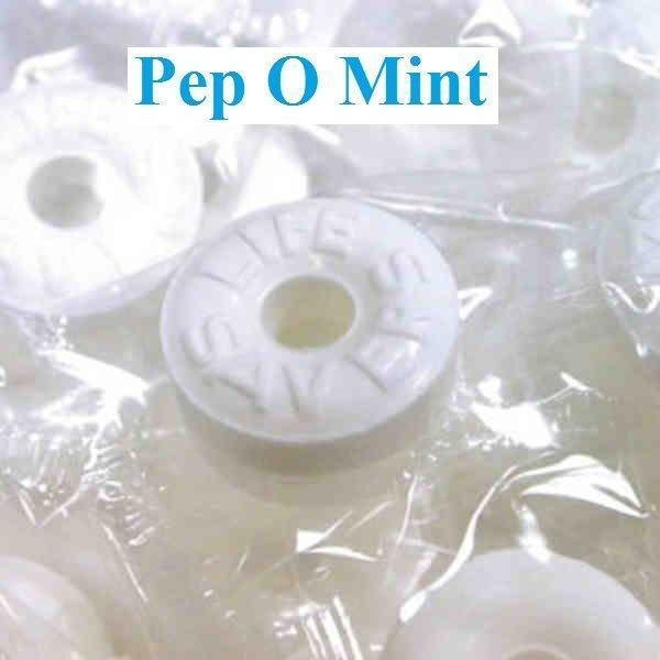 Lifesavers 8oz ~ Pep O Mint ~ Hard Candy Individually Wrapped Half Pound