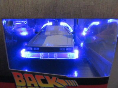 Back to the Future ~ DeLorean Time Machine ~ Metals Die Cast Car ~ 1:24