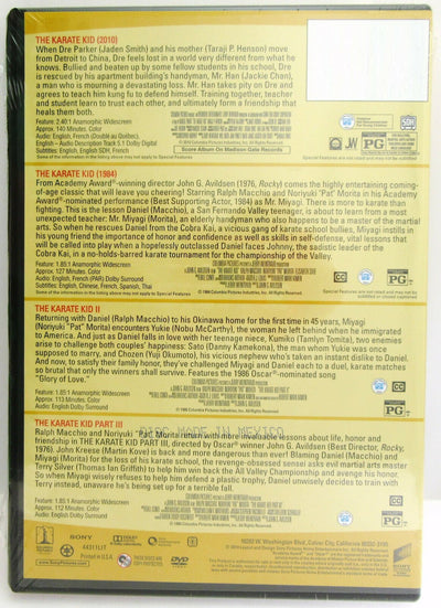 The Karate Kid Part 1, 2, 3, 4* ~ Ralph Macchio, Jaden Smith ~ Movie ~ New DVD