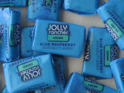 Jolly Rancher Blue Raspberry Rasberry ~ Chews American Candy ~ 8oz