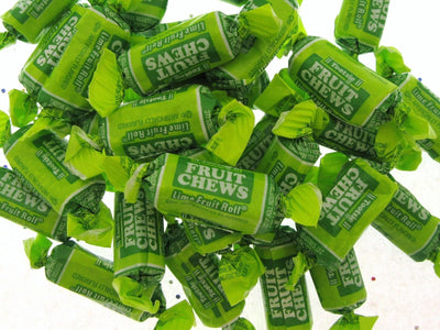 Tootsie Roll Lime Fruit Chews Candy Half Pound ~ 8oz