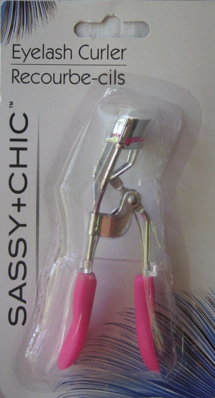 Sassy + Chic Eyelash Curler Hot Pink eye lash face Beauty Makeup Tool BFR
