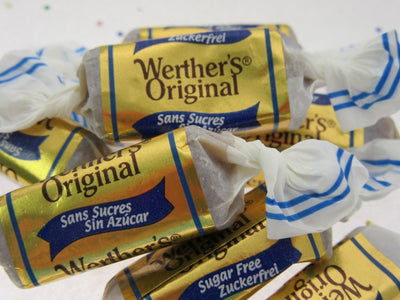 Werther's Sugar Free Creamy Original 16oz Werthers Soft Chewy Candy 1lb Sweets