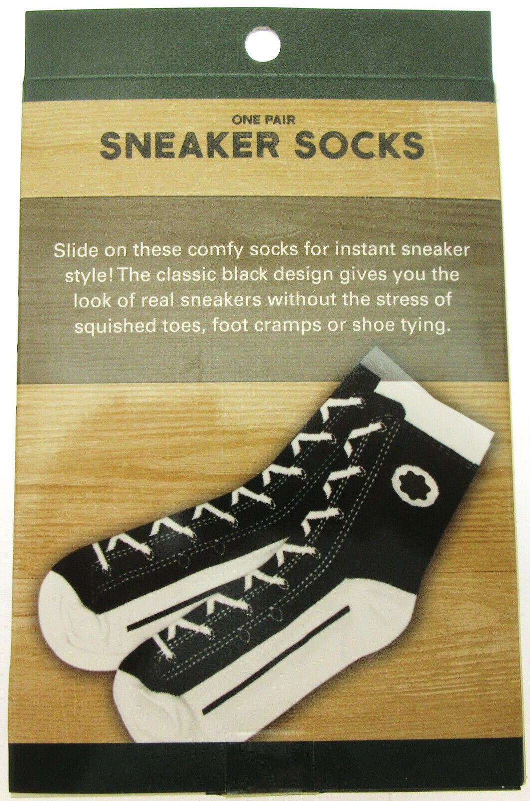 Sneaker Socks ~ Fits Shoe Size 8-12 ~ Crew ~ 1 Pair ~ FUN!