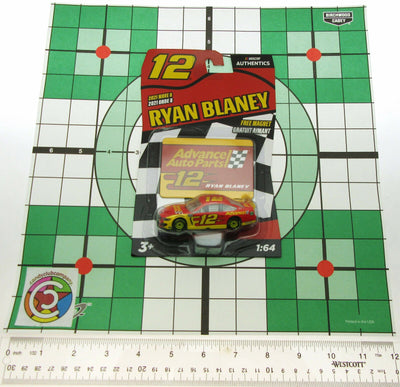 Ryan Blaney ~ Advance ~ NASCAR Authentics ~ With Magnet ~ Die Cast  1:64 Scale