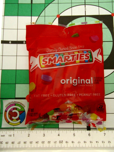 Smarties ~ Original ~ American Fruit Candy ~ 4.5oz Bag ~ Lot of 2