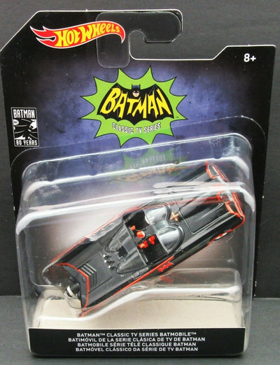 Batmobile ~ Classic TV Series ~  Batman Diecast Car ~ Hot Wheels Movie