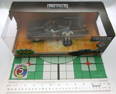 Classic Batmobile ~ 1966 Ford Galaxie ~  Die Cast Car ~ Batman ~ 1:24