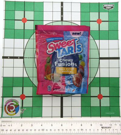 Sweetart Chewy Fusions ~ American Candy ~ 9oz bag ~ Sweet Tarts Resealable Bag