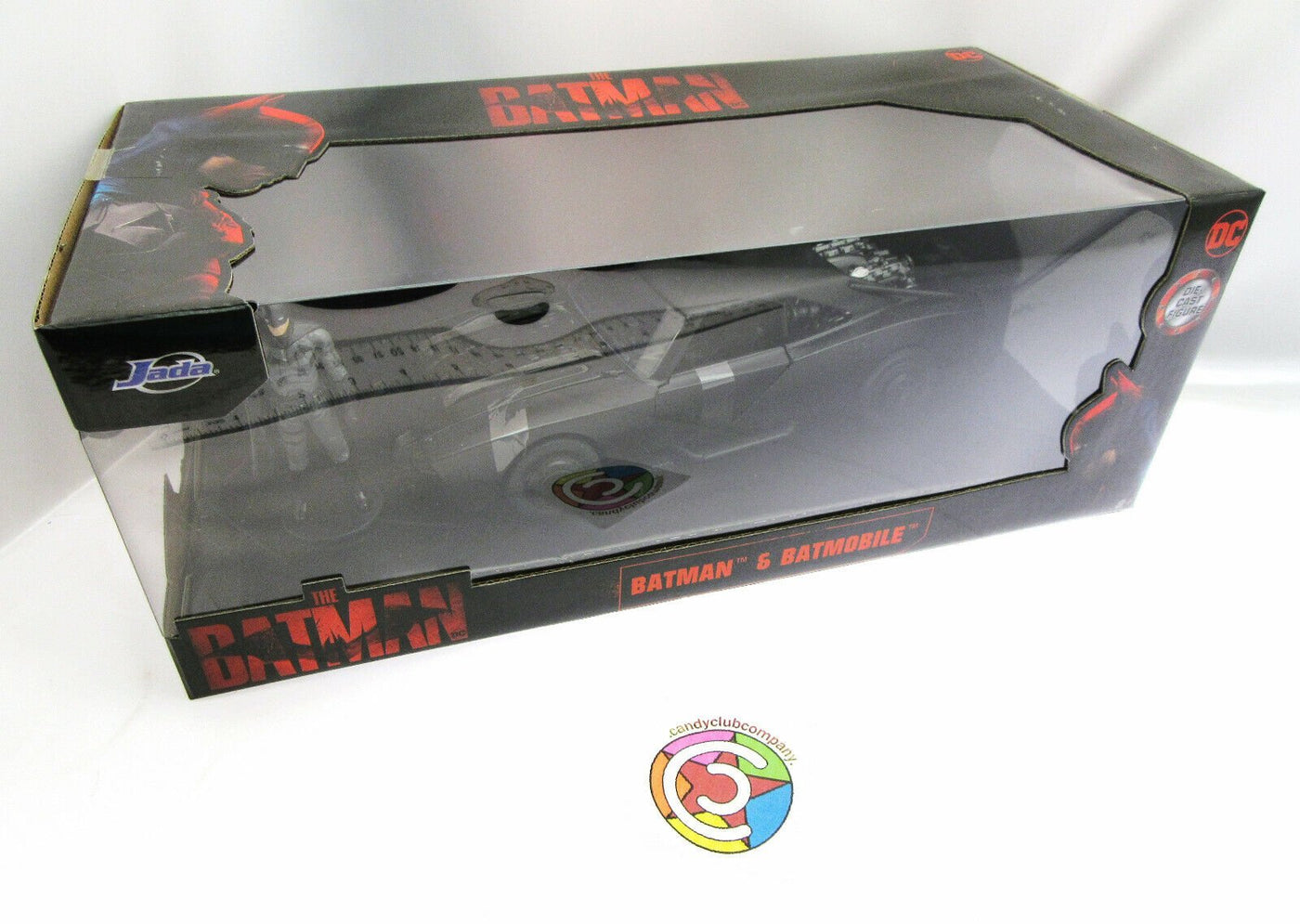 Batman & Batmobile ~ The Batman ~  2022 ~ Die Cast Car ~ 1:24