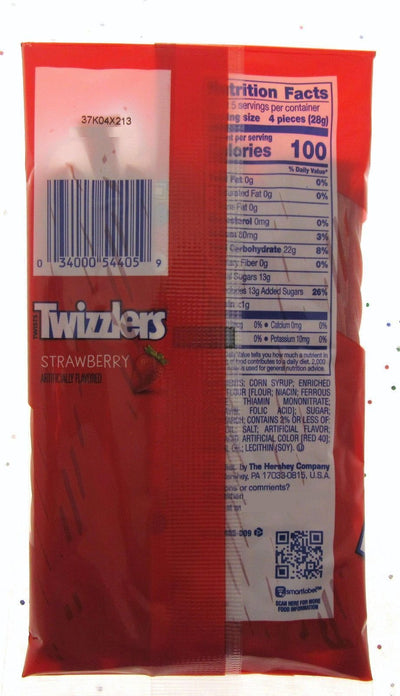 Twizzlers Strawberry Twists Strawbarry Candy Licorice ~ 5oz Bag Sweets BFR