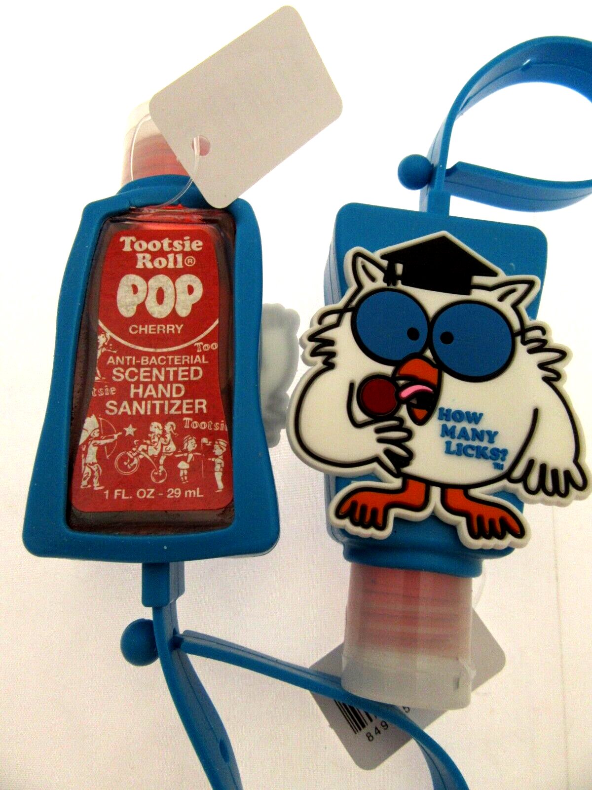 Tootsie Roll Cherry Scented Hand Sanitizer Travel Size lot of 2