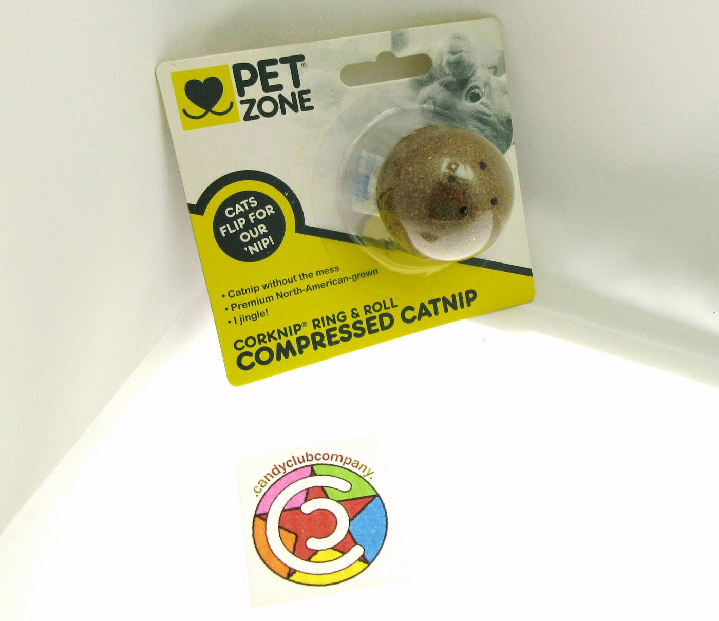 Cat Nip ~ Without The Mess ~ Sphere Shaped ~ From Pet Zone