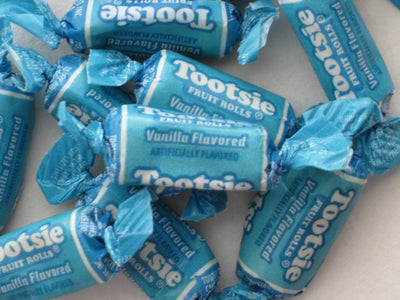 Tootsie Roll Vanilla ~ Half Pound 8oz Fruit Chews Candy