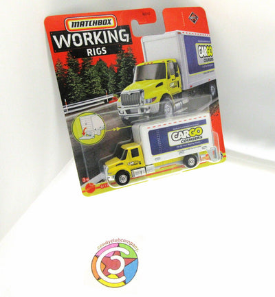 Matchbox Working Rigs ~ International MV Truck ~ Metal ~ Yellow