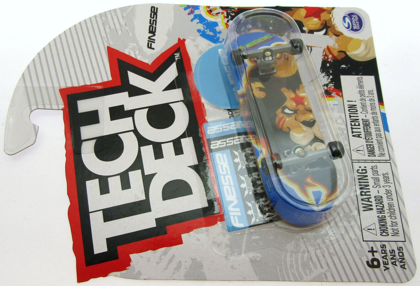 Tech Deck ~ Finesse ~ Skateboard Fingerboard ~ Crowned Lion