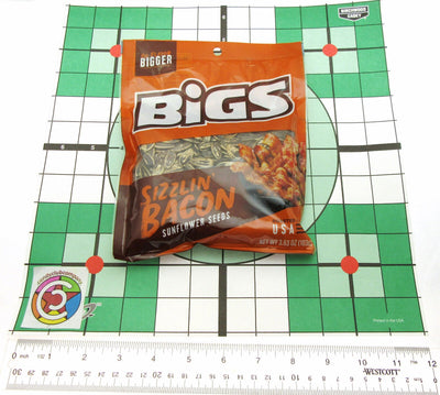 Bigs Sizzlin' Bacon Sunflower Seeds 3.63oz bag Seasoning Snack Food! ~ Lot of 2