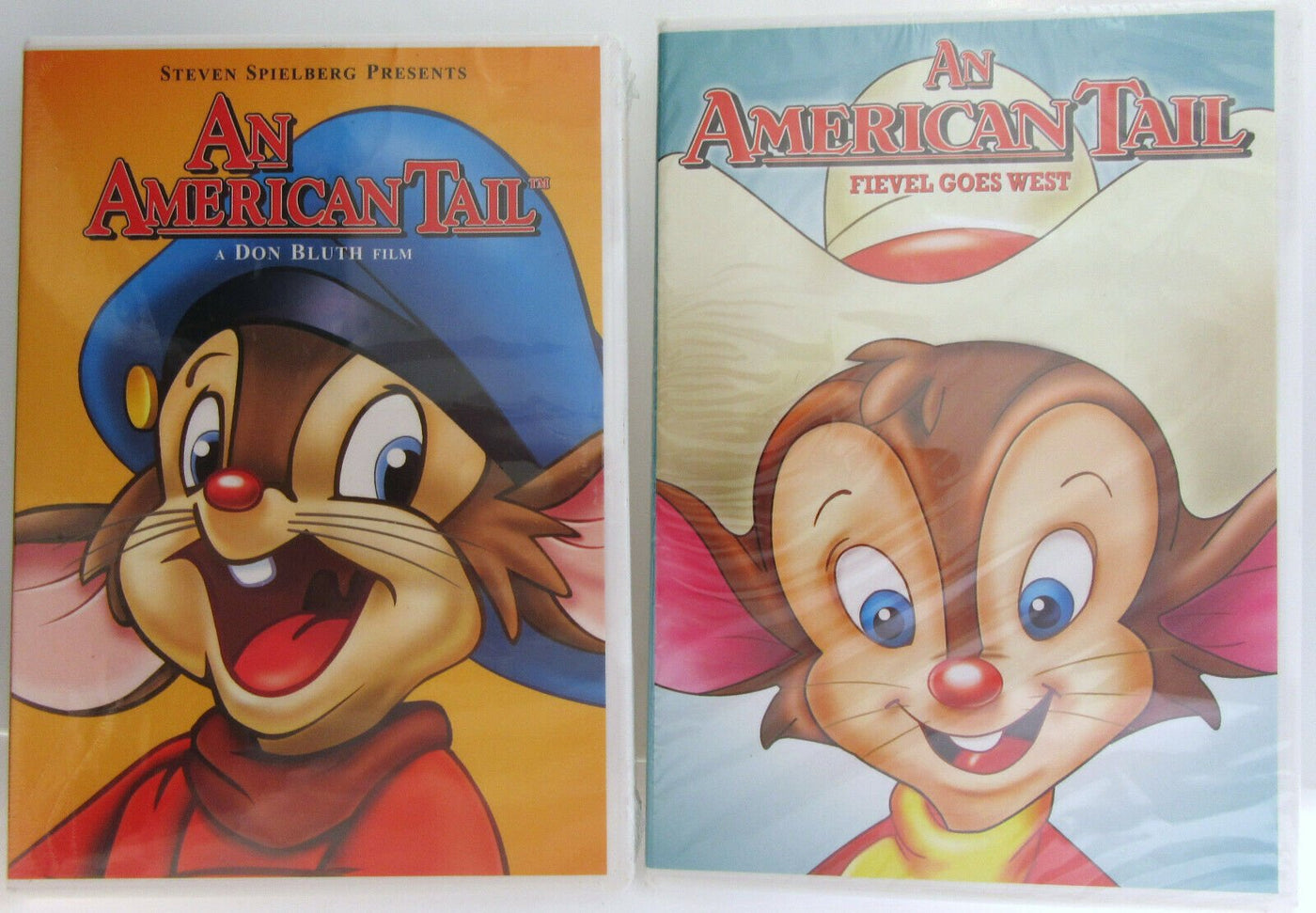 An American Tail & Fievel Goes West ~  1986, 1991 ~ Movie ~ New DVD